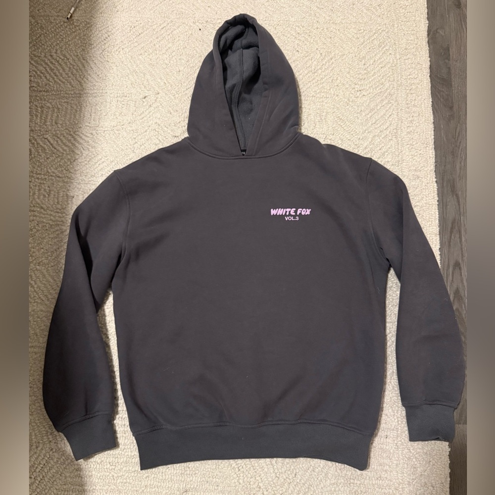 White Fox Vol.3 Grey Hoodie